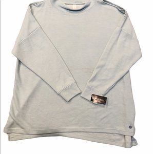 Ideology Sweatshirt Ribbed Plus Mint Sz 1x, 2x, 3x